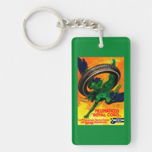 Porte-clés Cru royal PosterEurope de corde de Neumaticos