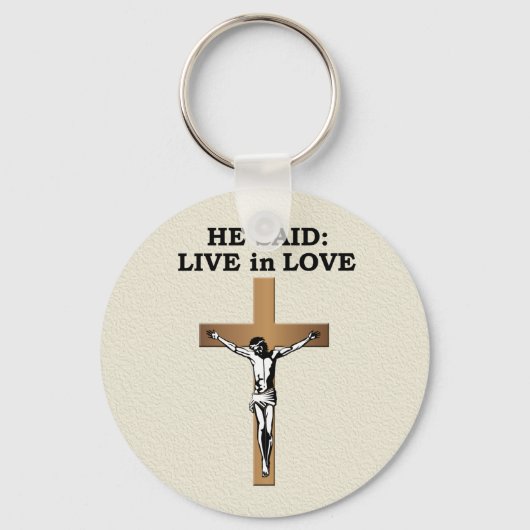Porte-clés Crucifix (Recto)