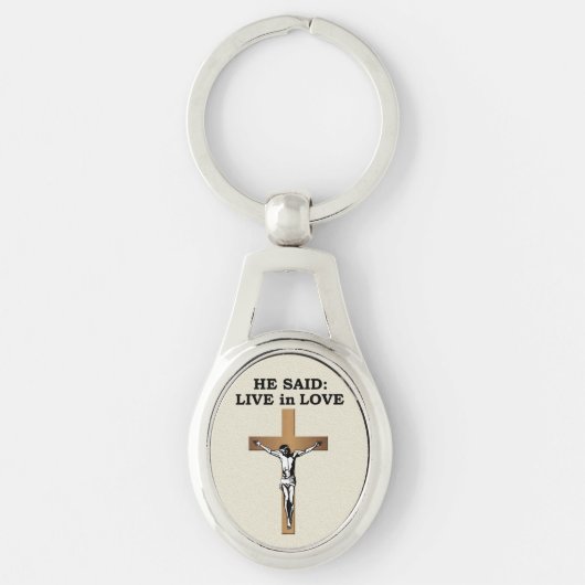 Porte-clés Crucifix (Devant)