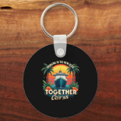 Porte-clés Cruise Vacation Bringing In The New Year Together  (Recto)