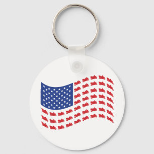Porte-clés cRUISER-fLAG-wAVE
