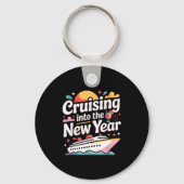 Porte-clés Cruising Into 2026 New Years Eve Party Matching Fa (Recto)
