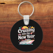 Porte-clés Cruising Into 2026 New Years Eve Party Matching Fa (Recto)
