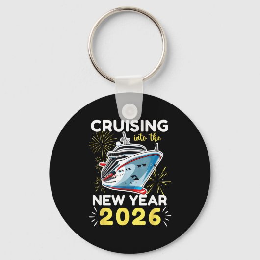 Porte-clés Cruising Into The New Year 2026 (Recto)