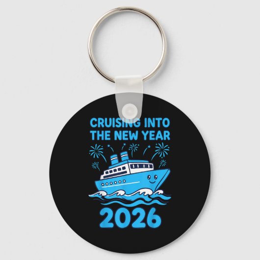 Porte-clés Cruising Into The New Year 2026 Celebration  (Recto)