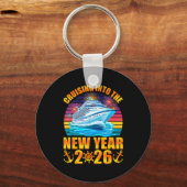 Porte-clés Cruising Into The New Year 2026 Cruise New Years E (Recto)