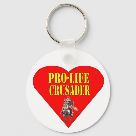 PORTE-CLÉS CRUSADER ANTI-AVORTEMENT (Recto)