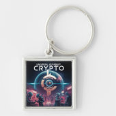 Porte-clés Crypto Planet (Devant)