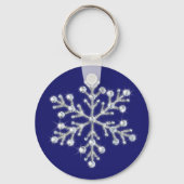 Porte-clés Crystal Snowflake Keychain (Recto)