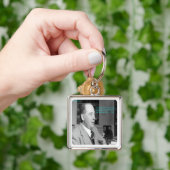 Porte-clés CS Lewis & "D'autres mondes" Citation (main)