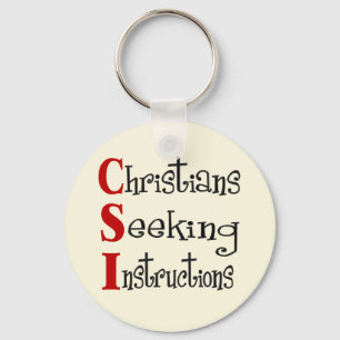 Porte-clés CSI Christian Acronymn