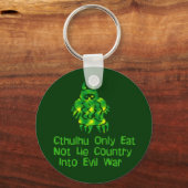 Porte-clés Cthulhu Ne Mange Que (Recto)