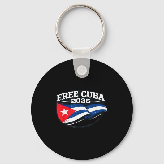 Porte-clés Cuba Cuba Libre Doctrine Monroe (Recto)