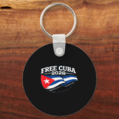 Porte-clés Cuba Cuba Libre Doctrine Monroe (Recto)