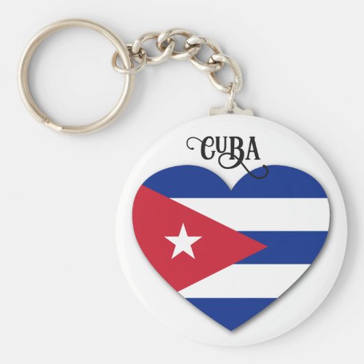 Porte-clés Cuba Love (Devant)