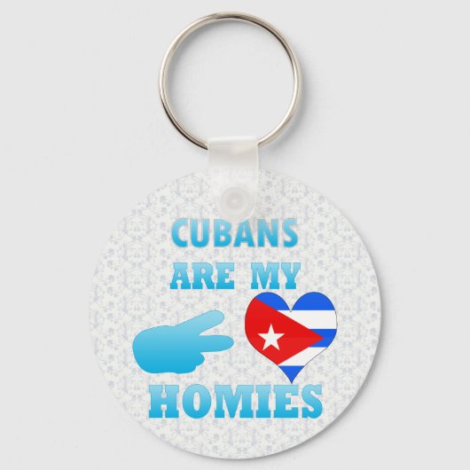 Porte-clés Cubans are my Homies (Recto)