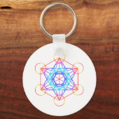 Porte-clés Cube Metatron (Couleur 2) (Recto)