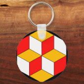 Porte-clés cubes 3d (Recto)