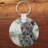 Porte-clés Cubes de tigre (Recto)