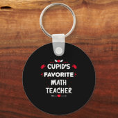 Porte-clés Cud S Favorite Math Teacher Valentine S Day Man (Recto)