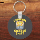 Porte-clés Cuddle Cute Giraffes Couple Valentine's Day  (Recto)