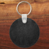 Porte-clés Cuir noir numérique (Recto)