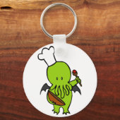 Porte-clés Cuire Avec Le Cthulhu (Recto)