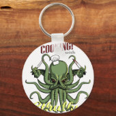 Porte-clés Cuisine avec Cthulhu (Recto)