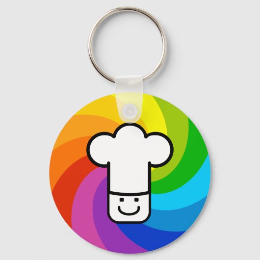 Porte-clés Cuisine colorée (Recto)