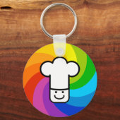 Porte-clés Cuisine colorée (Recto)
