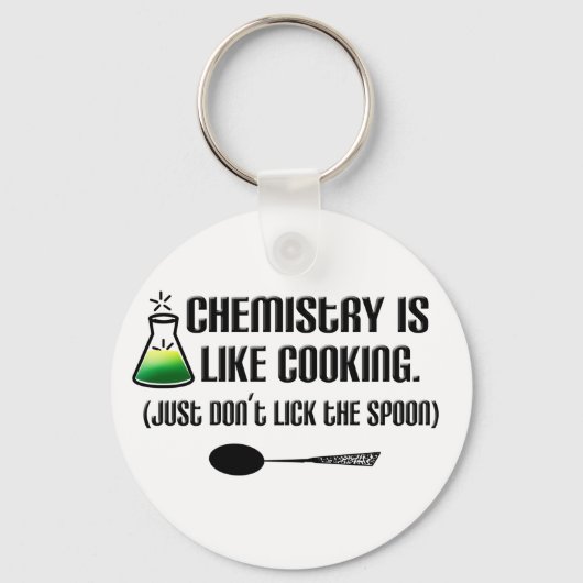 Porte-clés Cuisine de chimie (Recto)