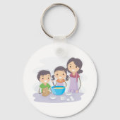 Porte-clés Cuisine familiale (Verso)