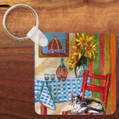 PORTE-CLÉS CUISINE ITALIENNE À FLORENCE (Recto)