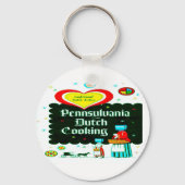 PORTE-CLÉS "CUISINE PENNSYLVANIENNE DUTCH" (Recto)