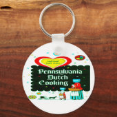 PORTE-CLÉS "CUISINE PENNSYLVANIENNE DUTCH" (Recto)