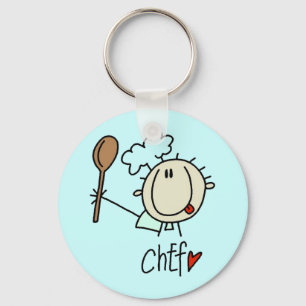 Porte-clés Cuisinier masculin