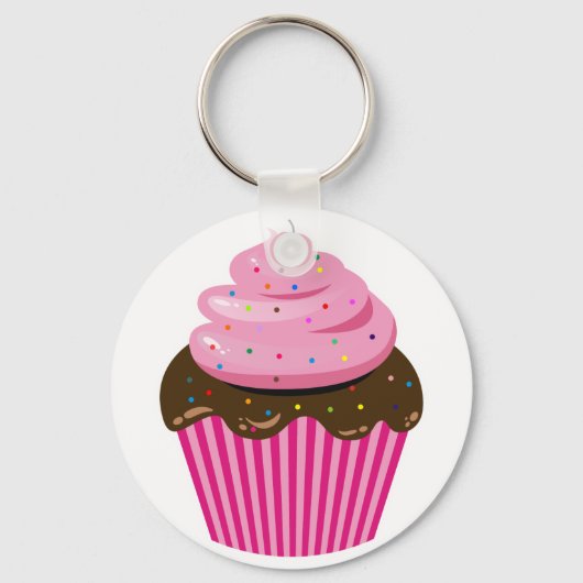 Porte-clés Cupcake (Recto)
