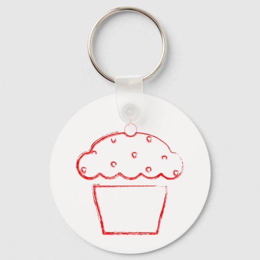 Porte-clés cupcake (Recto)