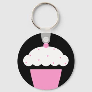 Porte-clés cupcake de cerise