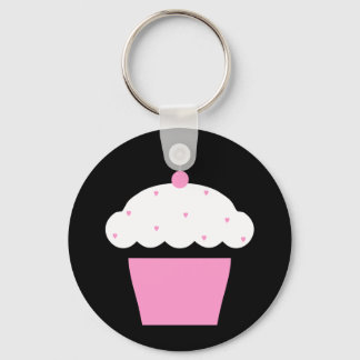 Porte-clés cupcake de cerise