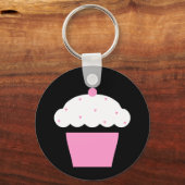 Porte-clés cupcake de cerise (Recto)
