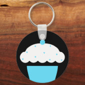 Porte-clés cupcake de cerise (Recto)