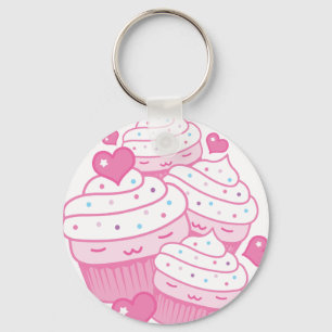 Porte-clés cupcake love