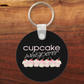 Porte-clés Cupcake Whisperer (Recto)