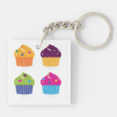 Porte-clés Cupcakes décorés (Dos)