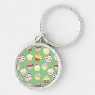 Porte-clés Cupcakes Delicious Decorated Birthday