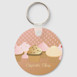 Porte-clés Cupcakes Designer