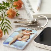 Porte-clés Cupidé et psychique en tant qu'enfant (Devant droit)