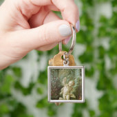 Porte-clés Cupidon avec des raisins (main)