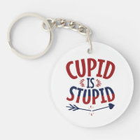 Cupidon est stupide anti-Saint Valentin célibatair